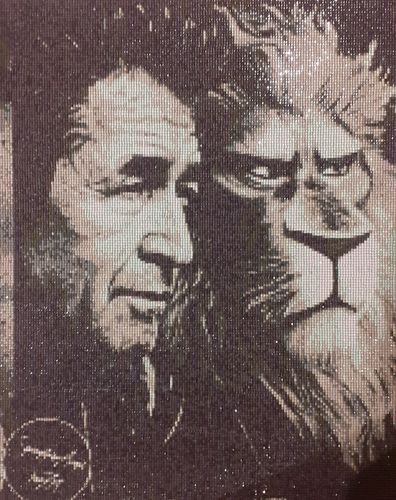 Kundenbewertung mit Foto zu Eigenes Foto Diamond Painting