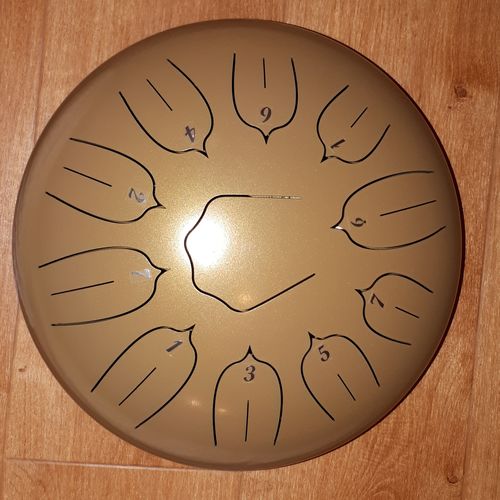 Customer photo review of Sonodrum Zungentrommel - "Standard" - Handgefertigt - 30cm - 11 Zungen - D-Dur