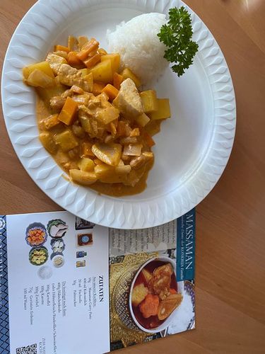 Customer photo review of Massaman Curry Sparpackung (für 3-4 Portionen)