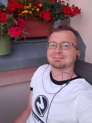 Customer photo review of RETRO RINGER ORGANIC SHIRT BUBEN • TRABANT