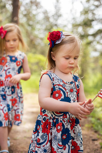 Customer photo review of PREORDER "American Blooms" [Everyday Collection] RWB Dress