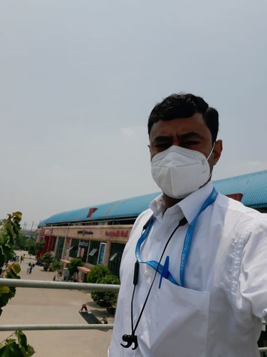 Customer photo review of Double Delight White Shirts - 2 Pcs Combo Pack