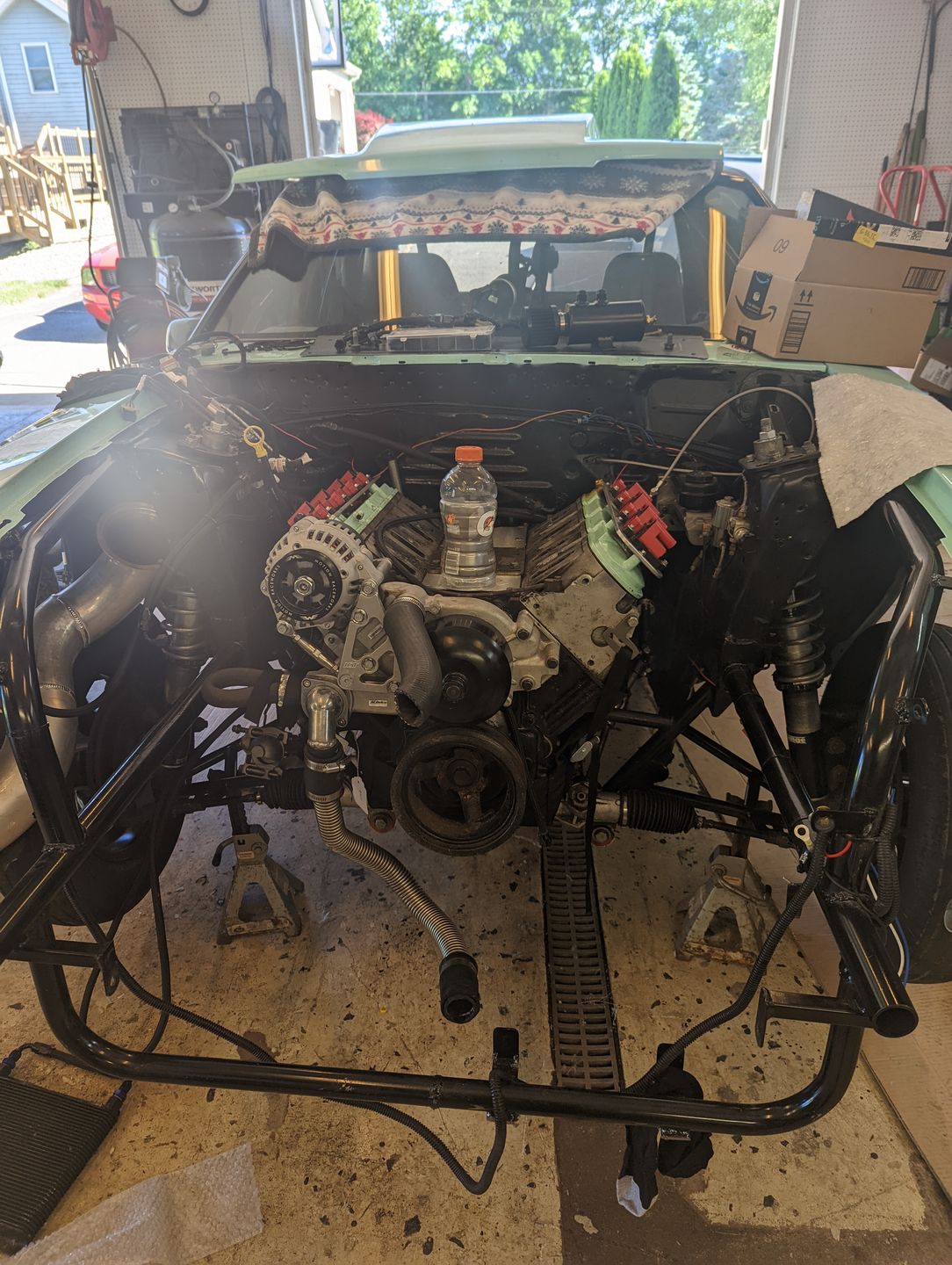 Customer photo review of Motion Raceworks LS 3.5" OD Overdrive Alternator Pulley