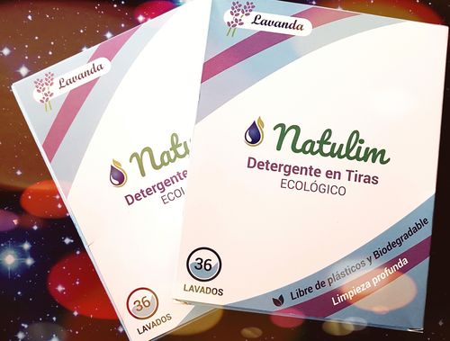 Customer photo review of Eco-Tiras de Detergente 40 lavados Natulim
