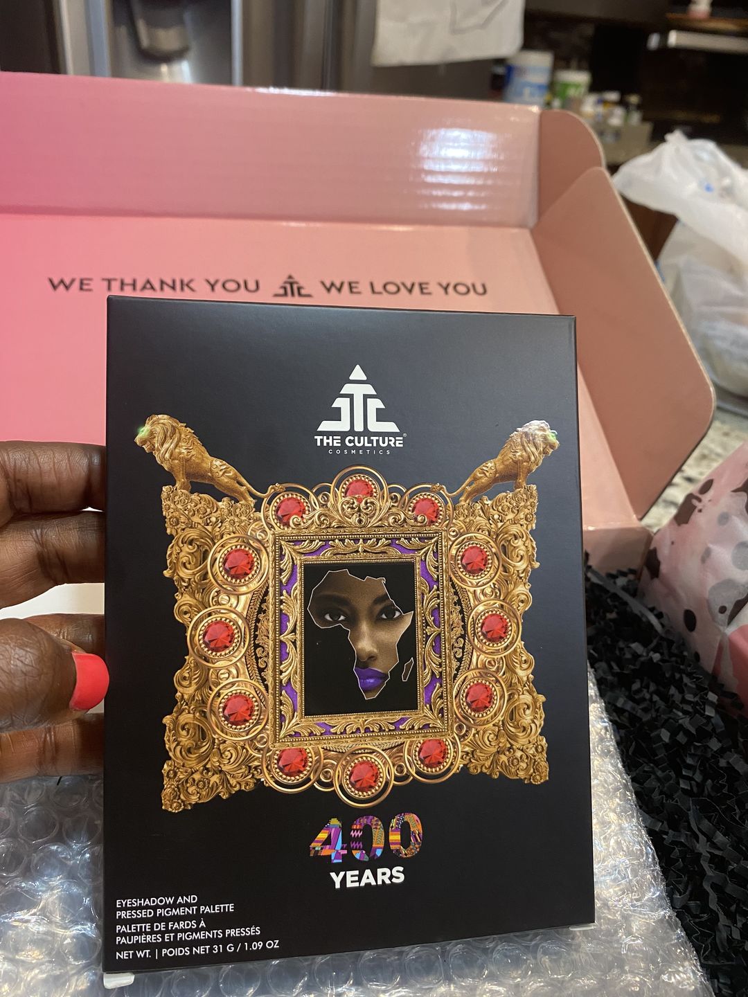Customer photo review of 400 YEARS PALETTE