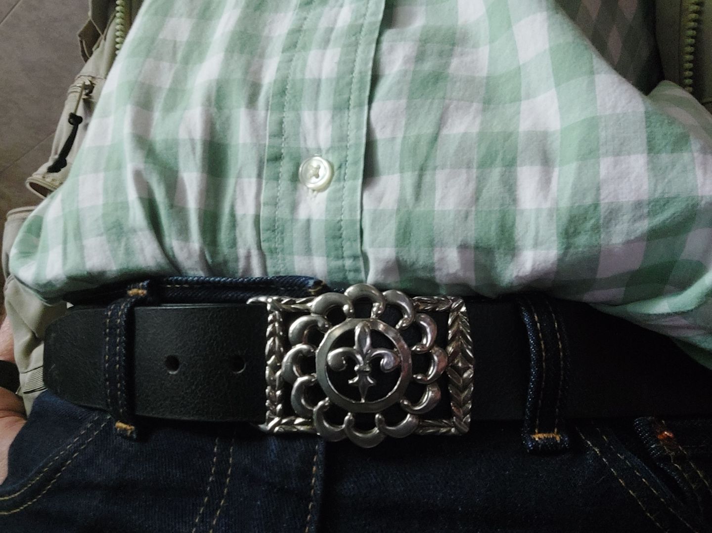 Customer photo review of Design Your Own Belt - Women's Full Grain Leather Belt