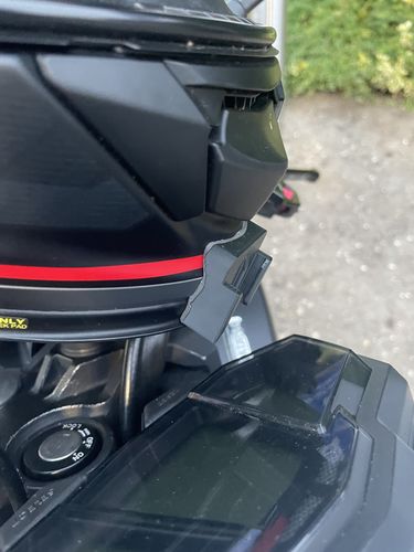 Customer photo review of Shoei GT-AIR 2 Camera Mount
