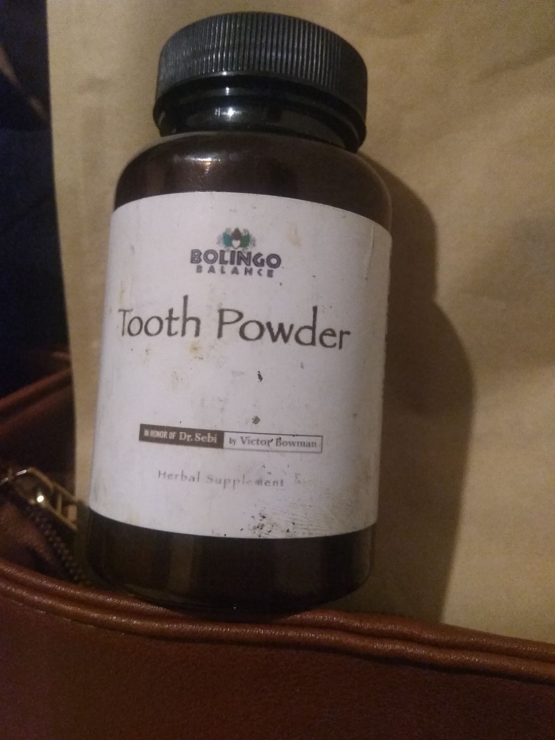 Customer photo review of Tooth Powder