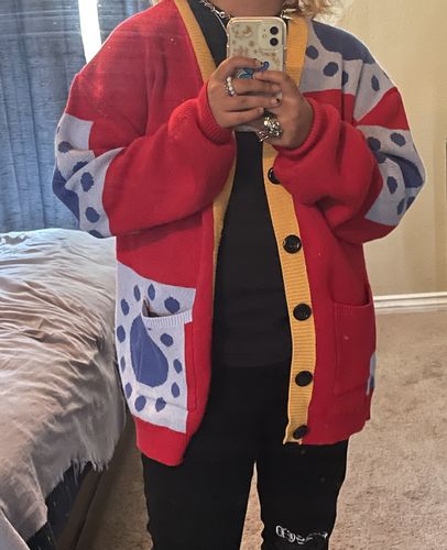Customer photo review of Straw Hat Wano Cardigan
