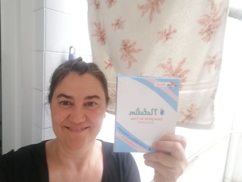 Customer photo review of Eco-Tiras de Detergente 40 lavados Natulim
