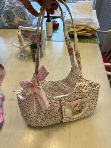 Customer photo review of Ruby Lou Child's Bag Sewing Pattern | Digital PDF Pattern