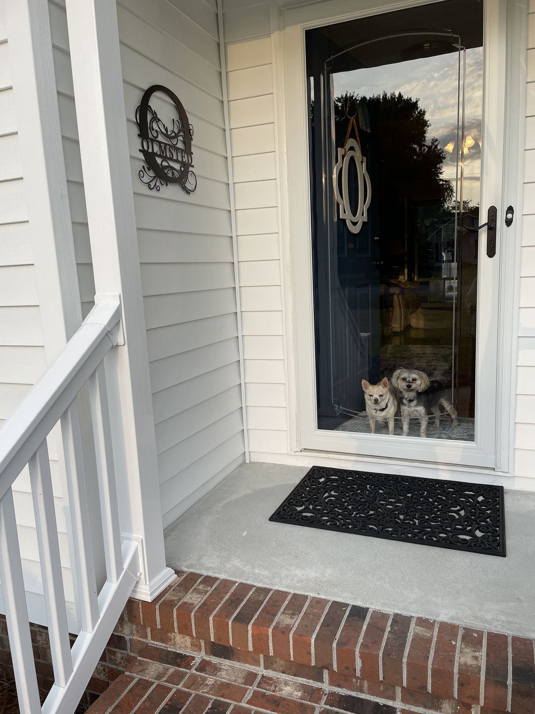 Customer photo review of Letter Monogram - Floral