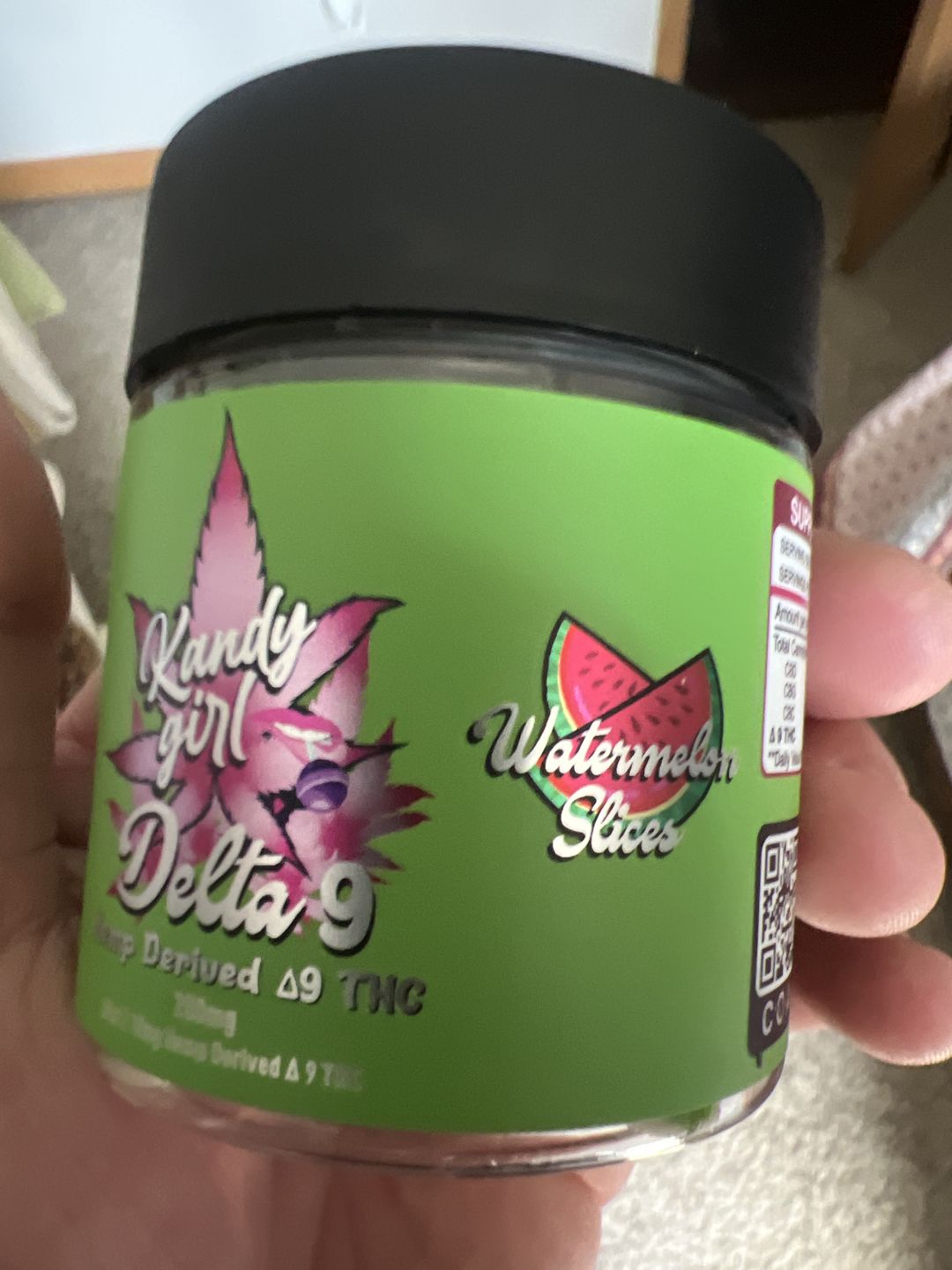 Customer photo review of Delta 9 THC Gummy Vegan 6 Bottle Bundle (Strawberry + Grape) (1500mg THC Total)