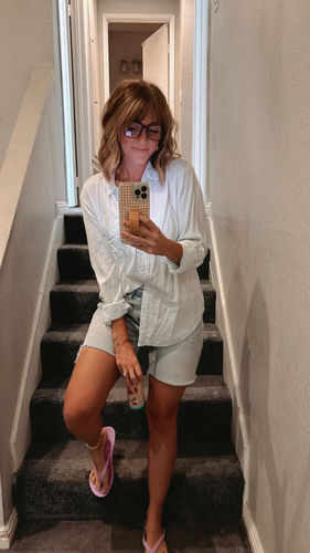 Customer photo review of Picnic Plaid