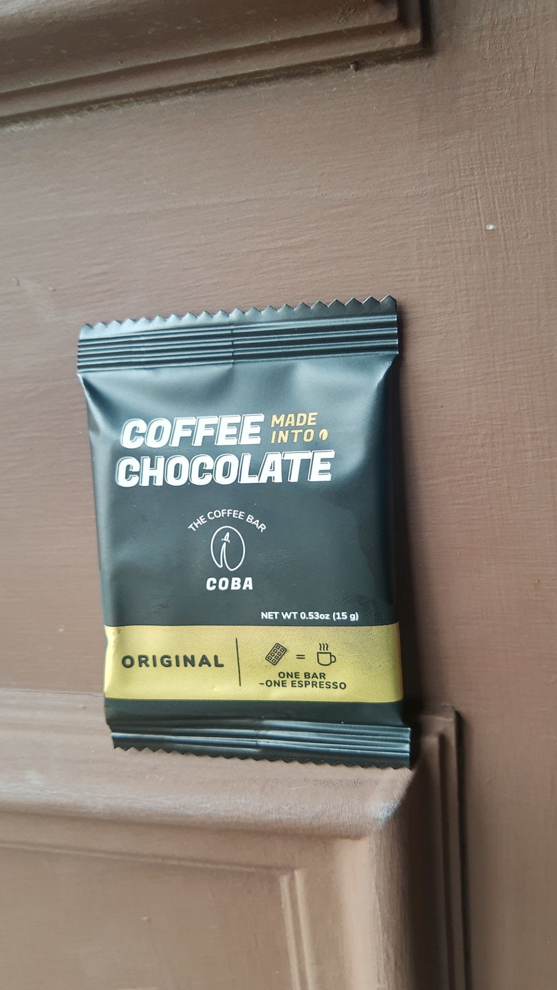 Customer photo review of COBA, The Original Coffee Chocolate