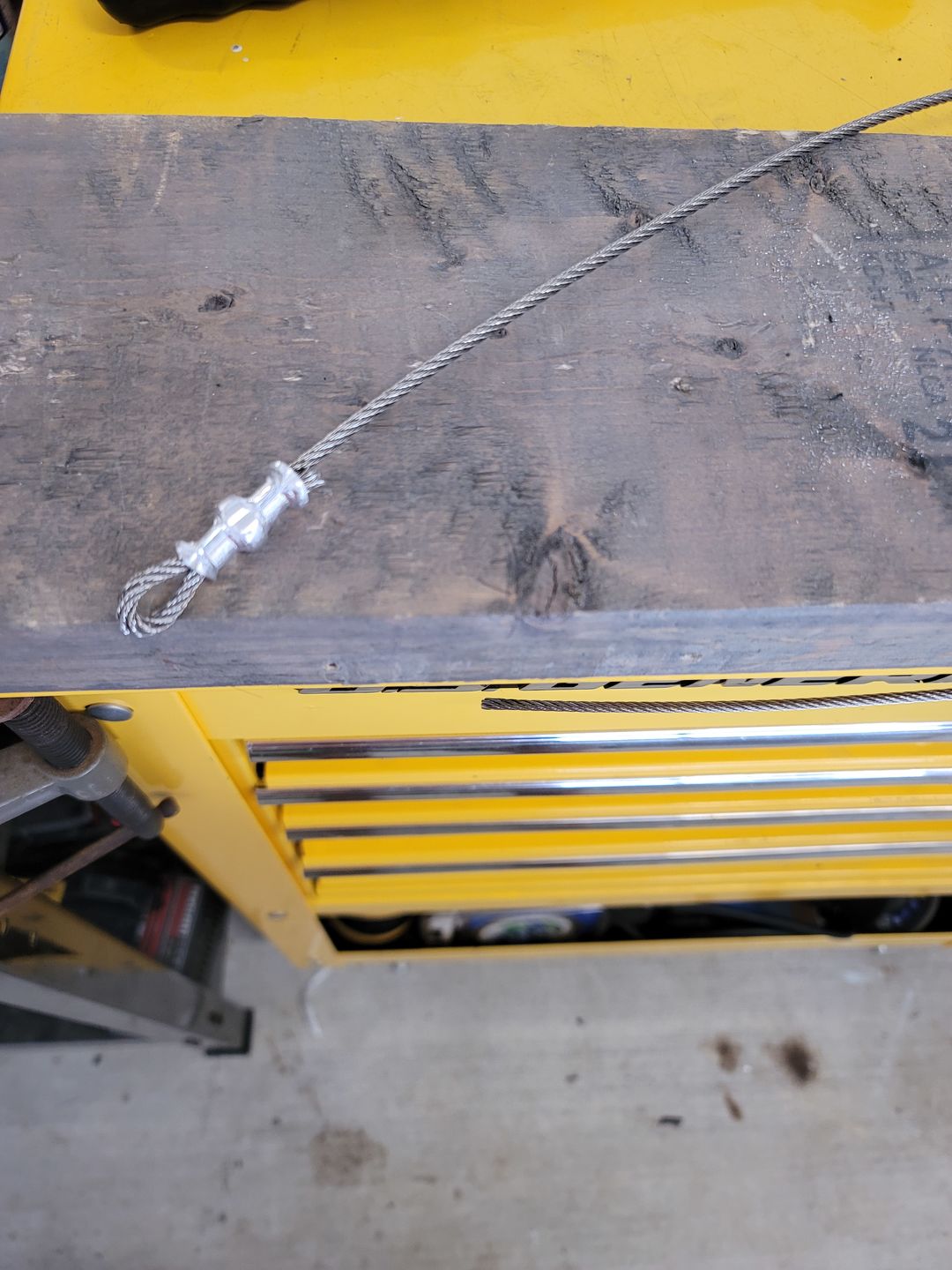 Customer photo review of Universal Loop End Lift Cable