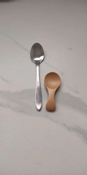 Customer photo review of Condiment Spoons - 4 Pack