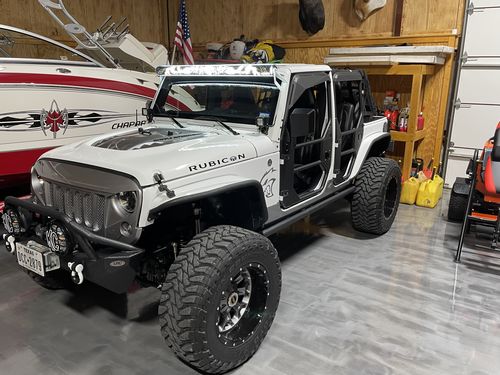 Customer photo review of Aerolidz Dual Row Clear Light Bar Cover - 50” 52” LED Silencer