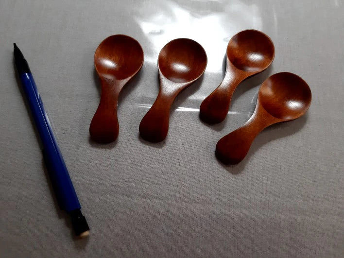 Customer photo review of Condiment Spoons - 4 Pack