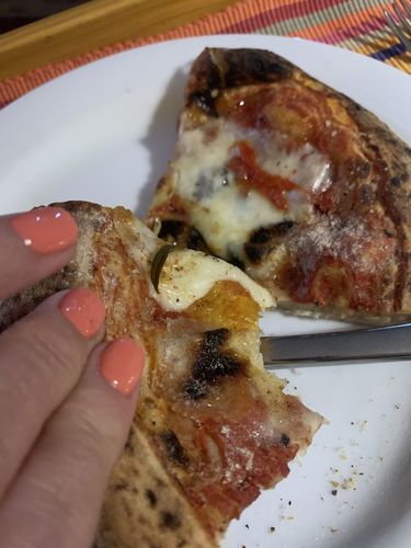 Customer photo review of Italian Deli Online | Neapolitan Style Pizza Funghi 450G
