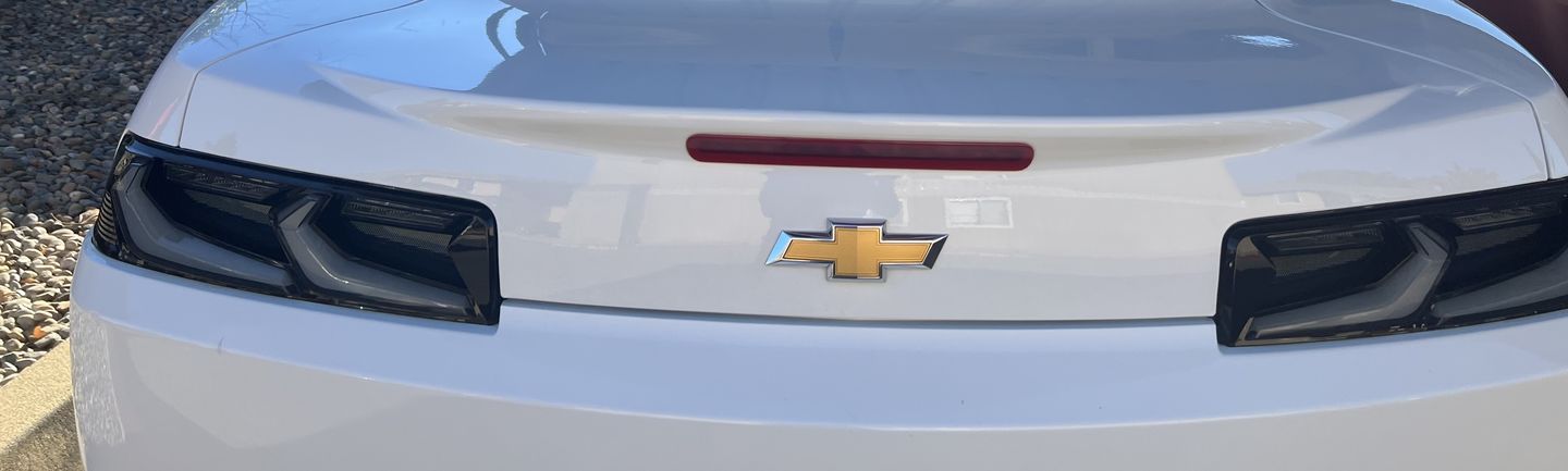 Customer photo review of 2014-2015 CHEVY CAMARO UMBRA LED TAILLIGHTS GLOSS BLACK/SMOKE LENS