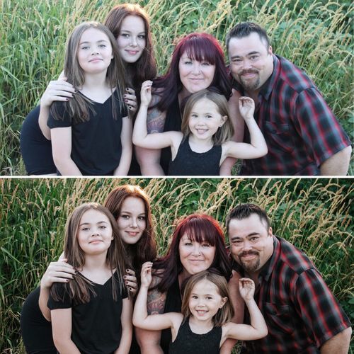 Customer photo review of Creamy Moody Preset Collection
