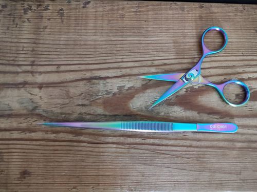 Customer photo review of Chef's Tweezers Kit #10