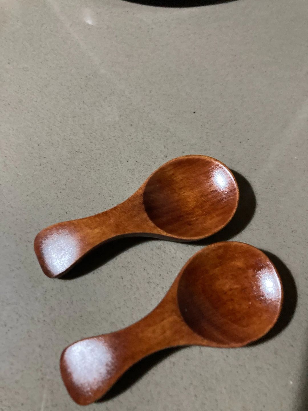 Customer photo review of Condiment Spoons - 4 Pack