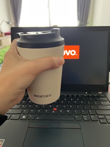 Customer photo review of 12oz Sense Coffee Cup 340ml