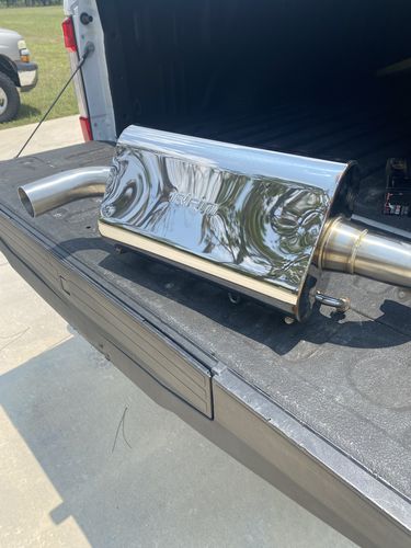 Customer photo review of 2020-2022 Polaris RZR PRO XP Turbo Sport Muffler, Slip-On Catless Sport Muffler