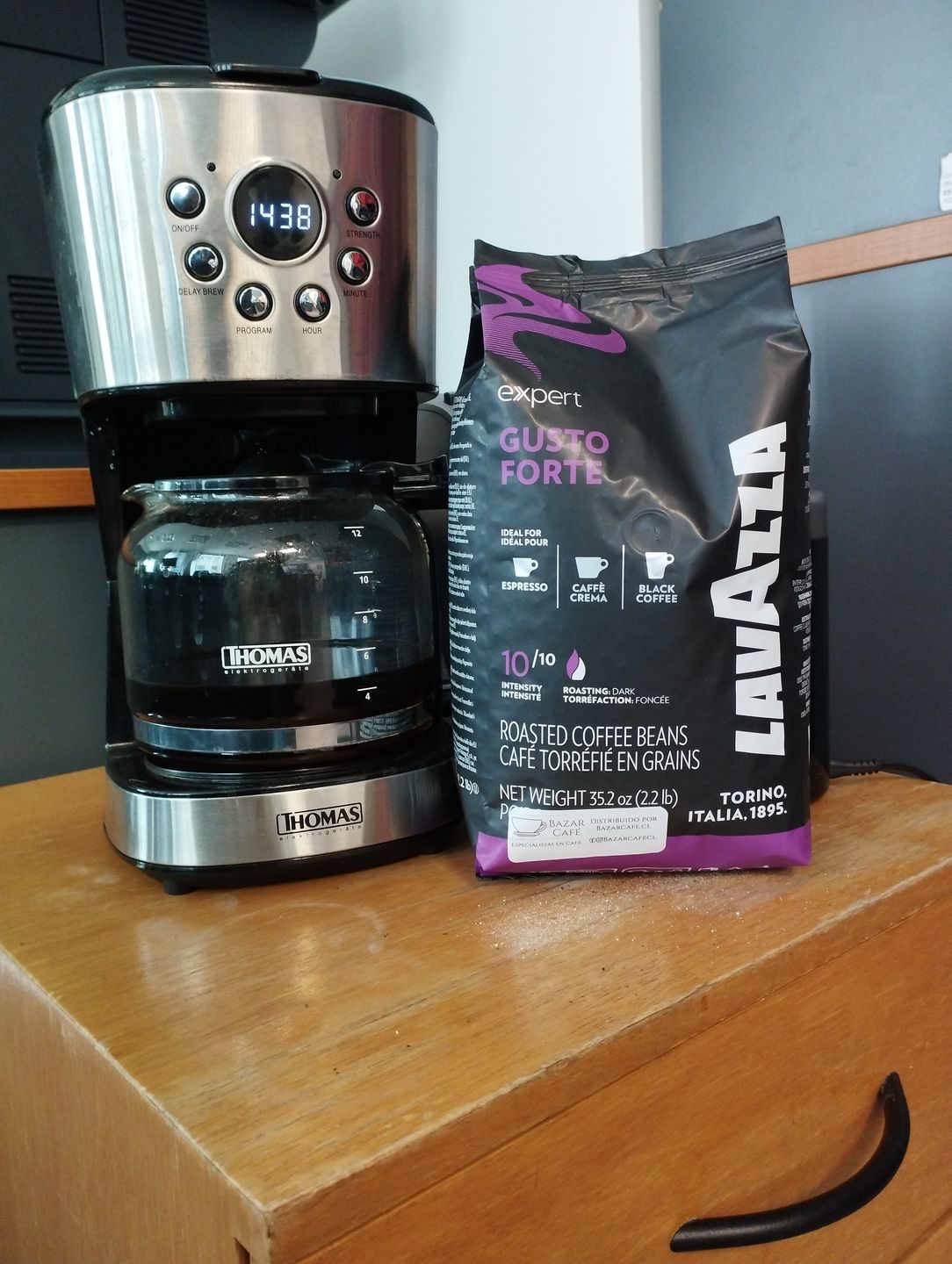 Customer photo review of Pack Lavazza Gusto Forte 1 kg más Il Filtro Classico 1 kg