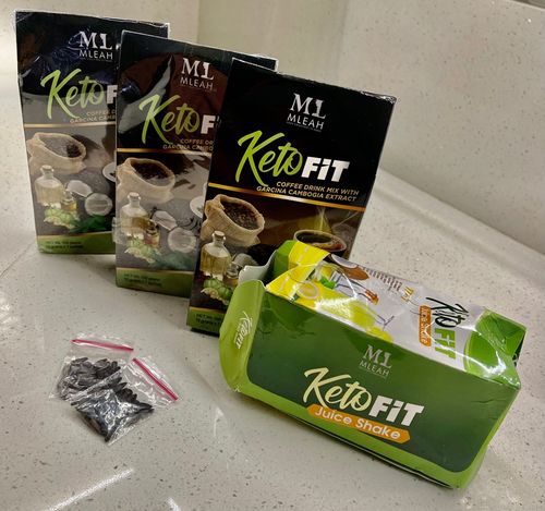 Customer photo review of KETOFIT JUICE 2 BOXES