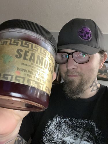 Customer photo review of Electric Dragon Sea Moss Gel Trio