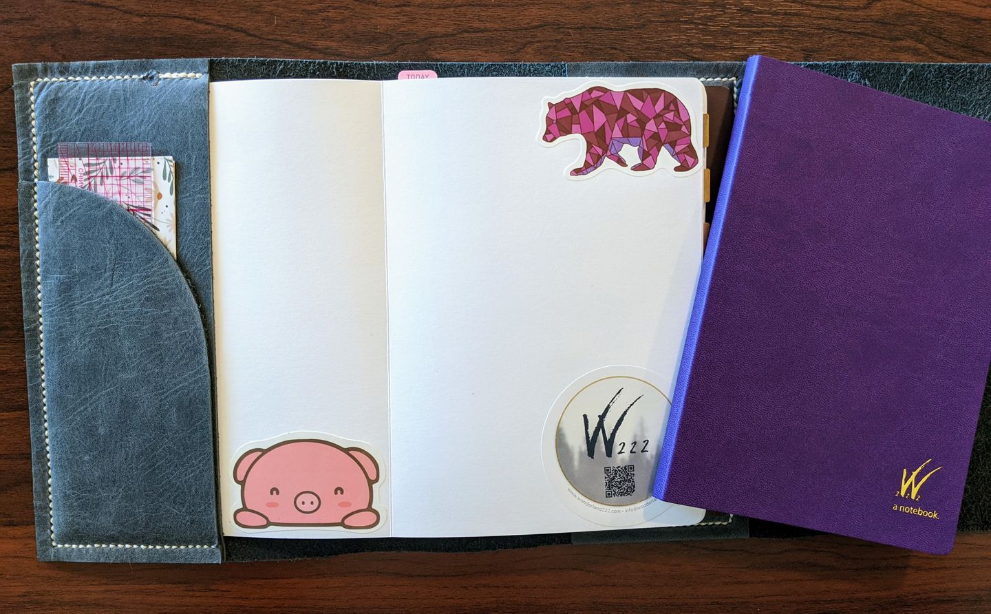 Customer photo review of B6 Notebook (192 pages) - 52gsm Tomoe River Paper