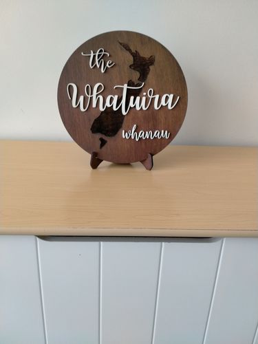 Customer photo review of NZ Family Name Round