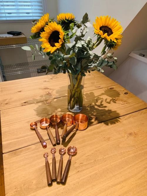 Customer photo review of Copper Plated Measuring Set by Tilly