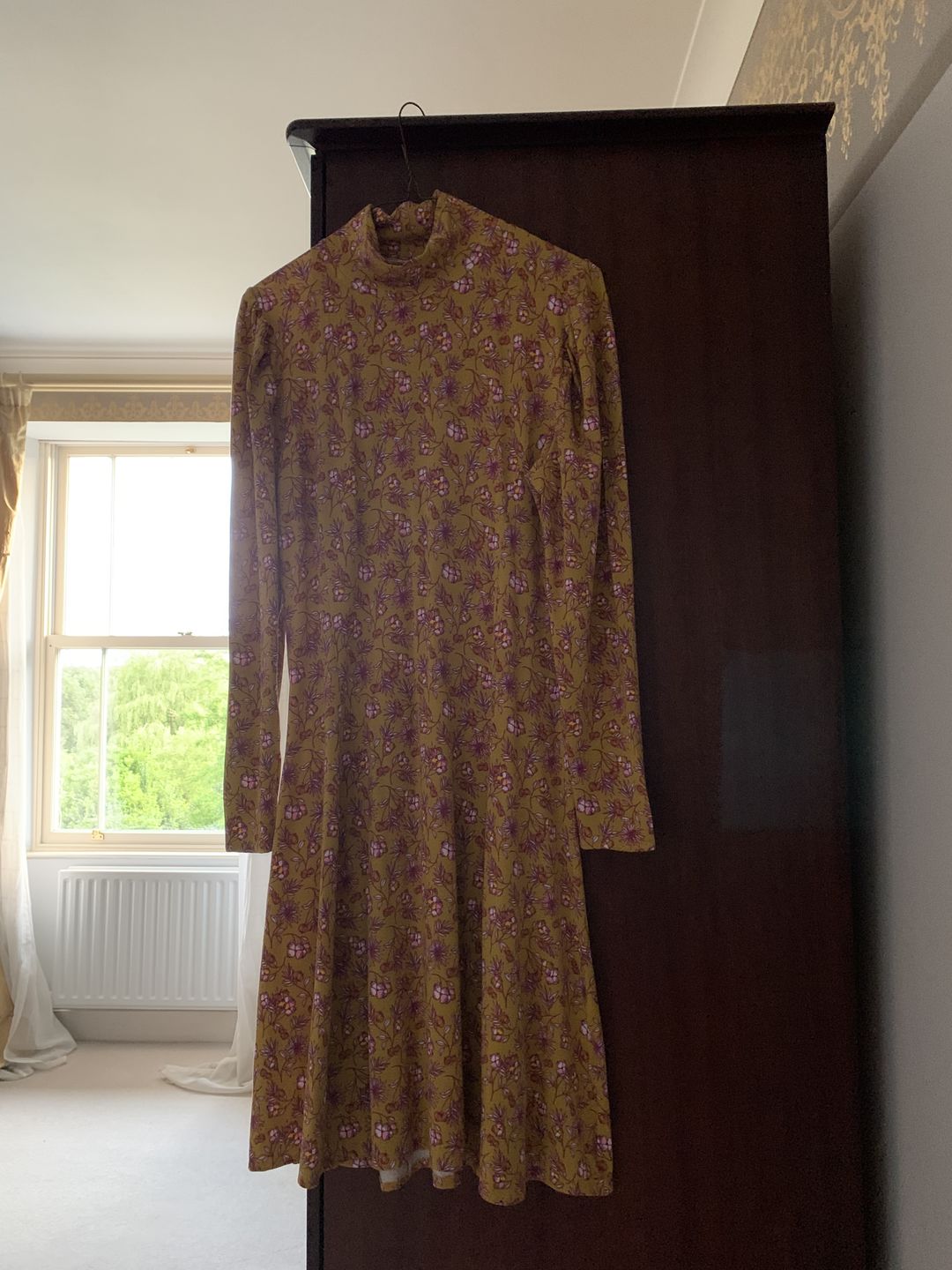 Customer photo review of Dandy Floral Tencel Modal Jersey Fabric