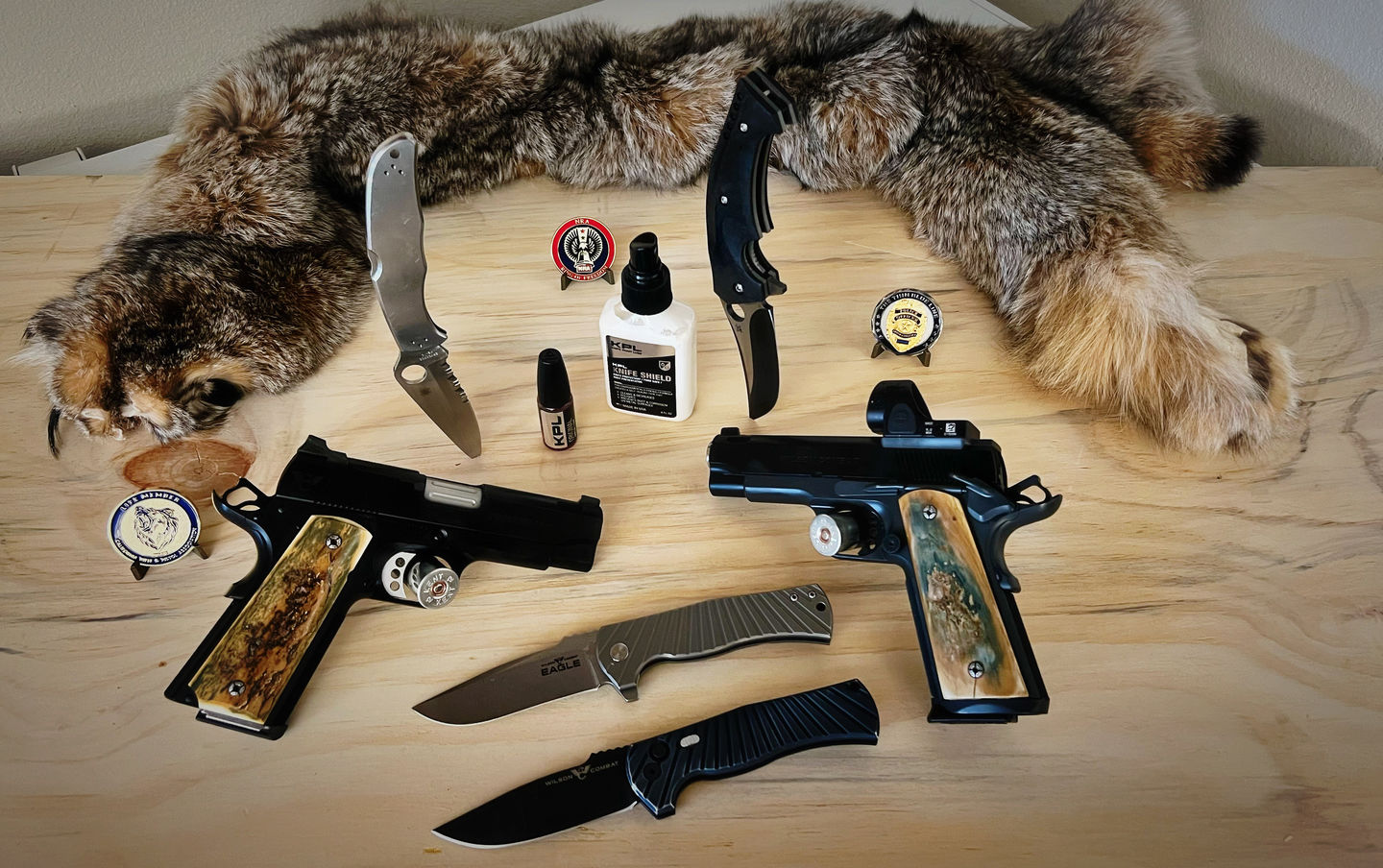 Customer photo review of Knife Shield - Corrosion Preventive Knife Cleaner