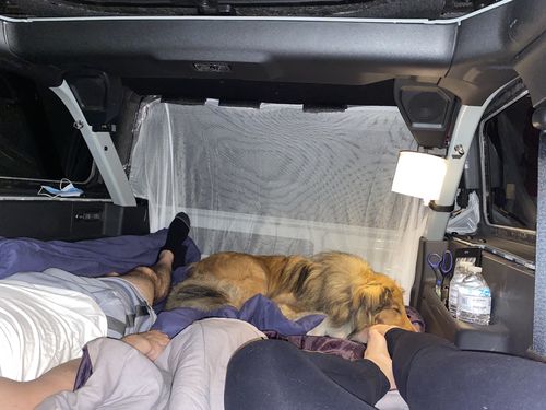 Customer photo review of deepsleep Solo Mat for Ford Bronco