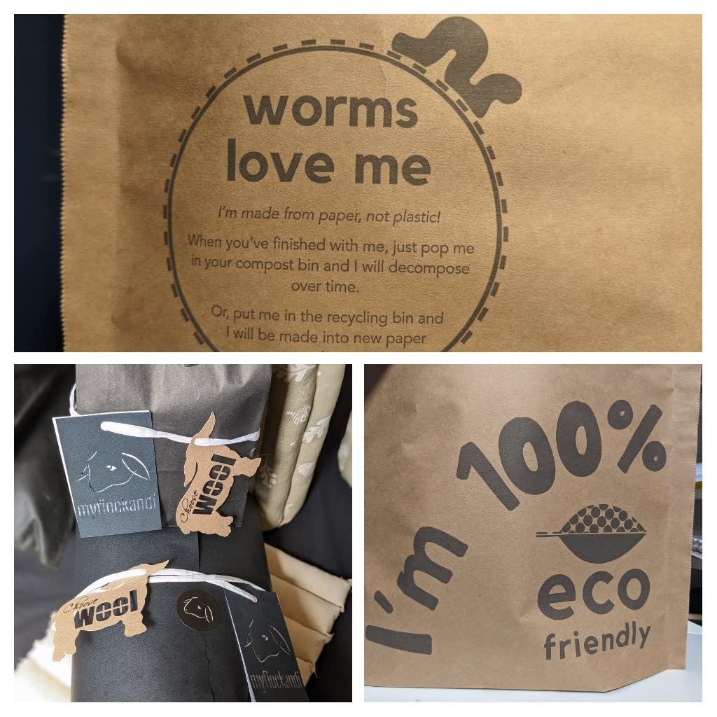 Customer photo review of Paper Mailing Bags