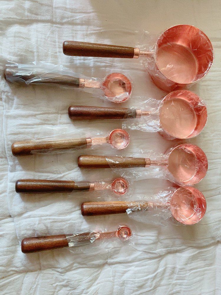 Customer photo review of Copper Plated Measuring Set by Tilly