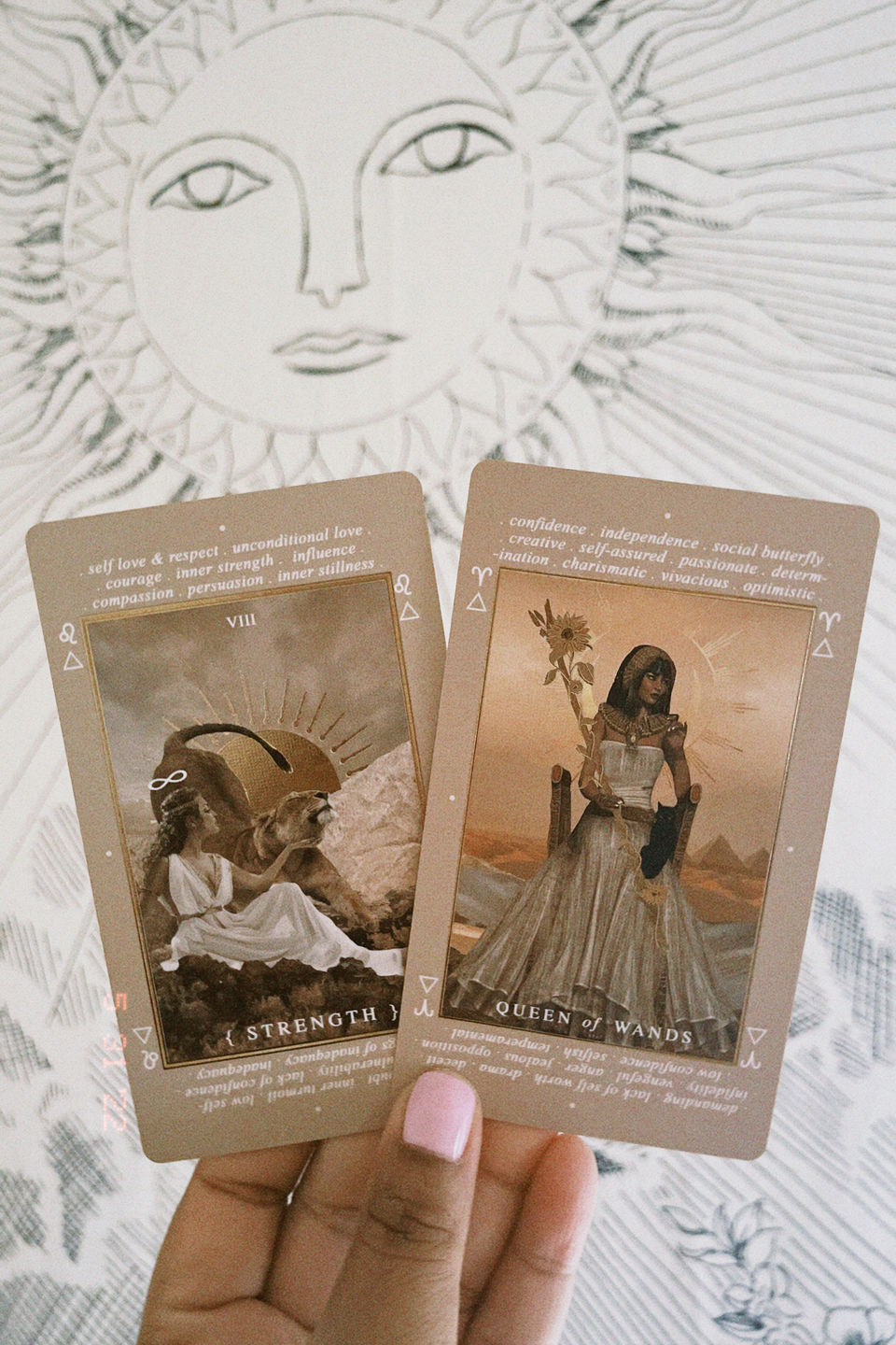 Customer photo review of Lucid Dreams Beginners Tarot