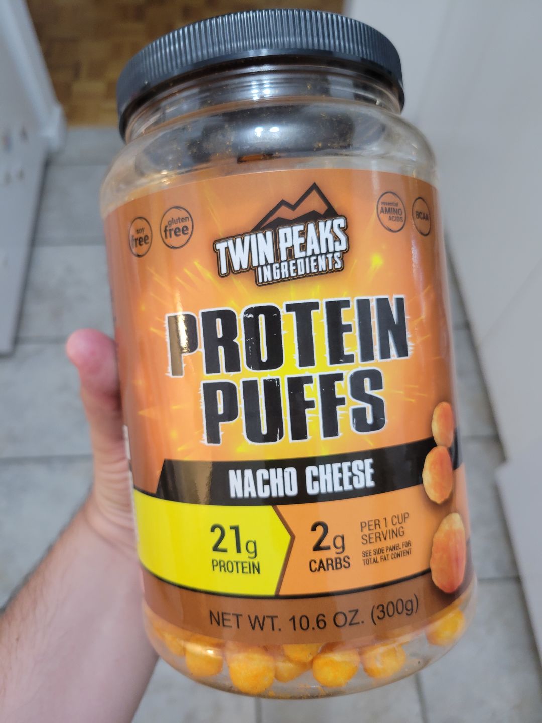 Customer photo review of Twin Peaks - Protein Puffs 300G