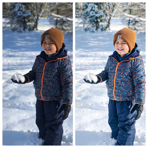 Customer photo review of Light & Airy Preset Collection