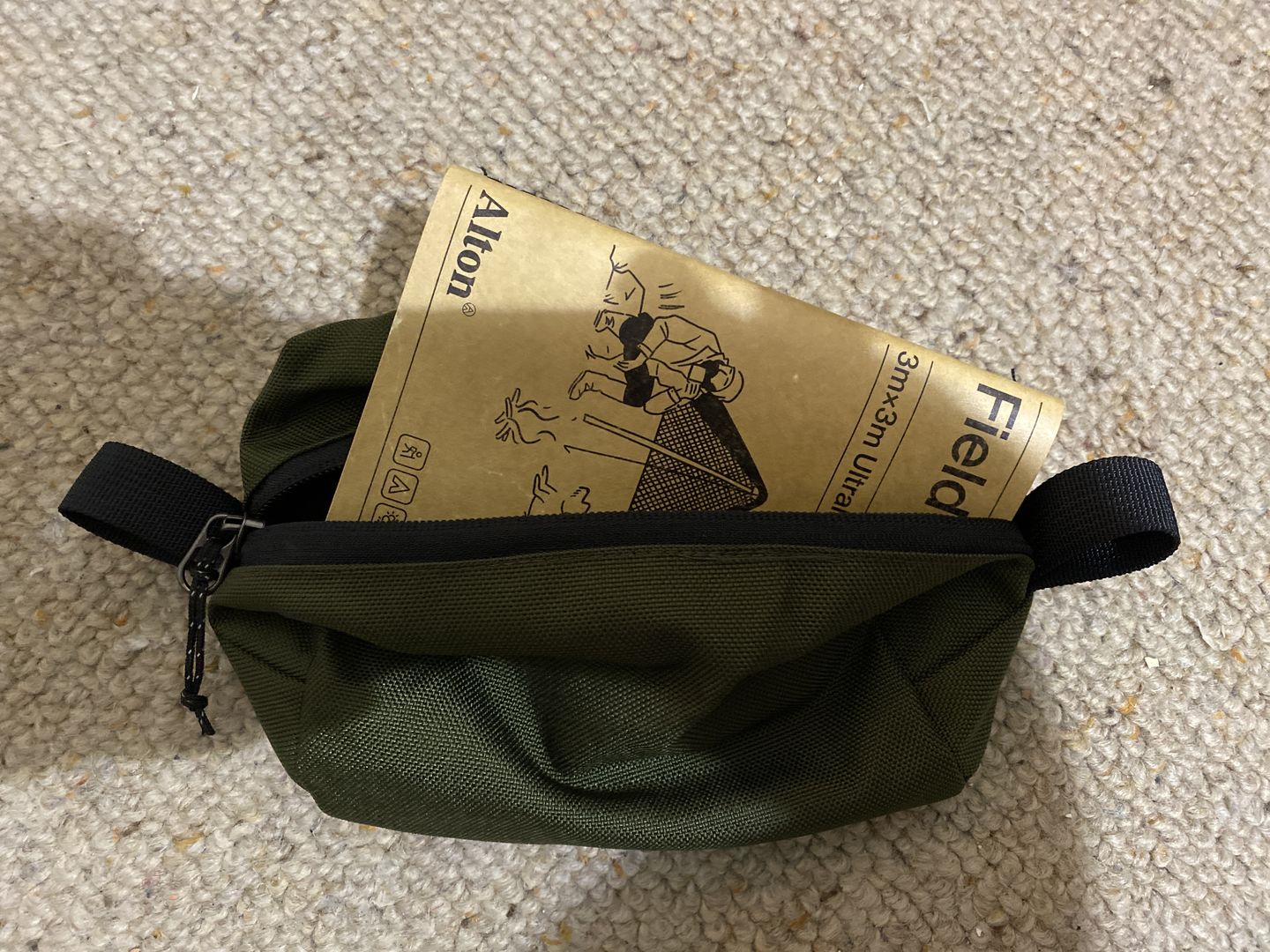 Customer photo review of Waterproof Field Guide - Tarp