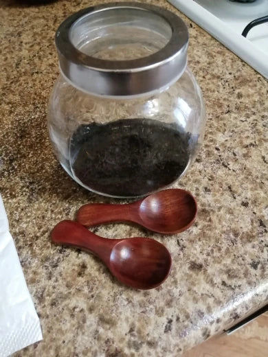 Customer photo review of Condiment Spoons - 4 Pack