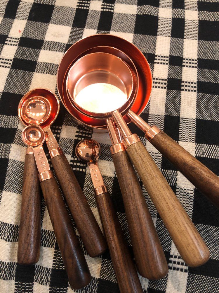 Customer photo review of Copper Plated Measuring Set by Tilly