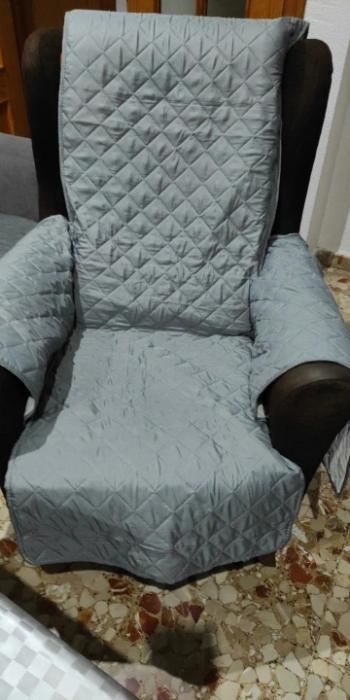 Customer photo review of CoverUp -  Non-Slip Recliner Chair Cover