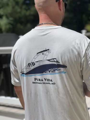 Customer photo review of Custom Digital Boat Artwork