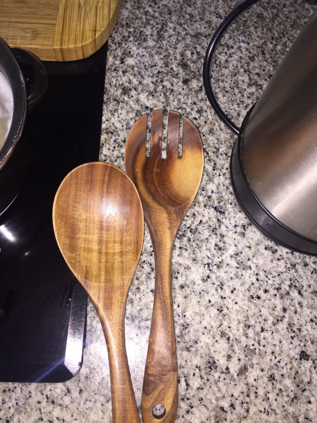 Customer photo review of Salad Serving Set